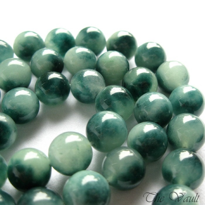 Agate 10mm rounds - 15.5 inch strand