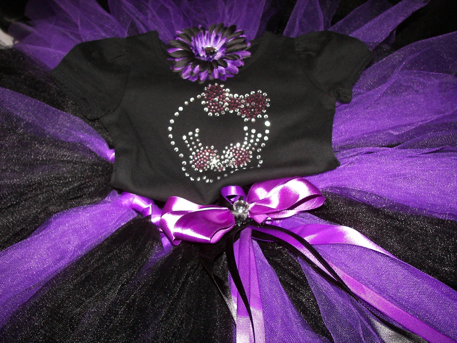 Monster High Inspired BLING Tutu Set--Cute and Fun