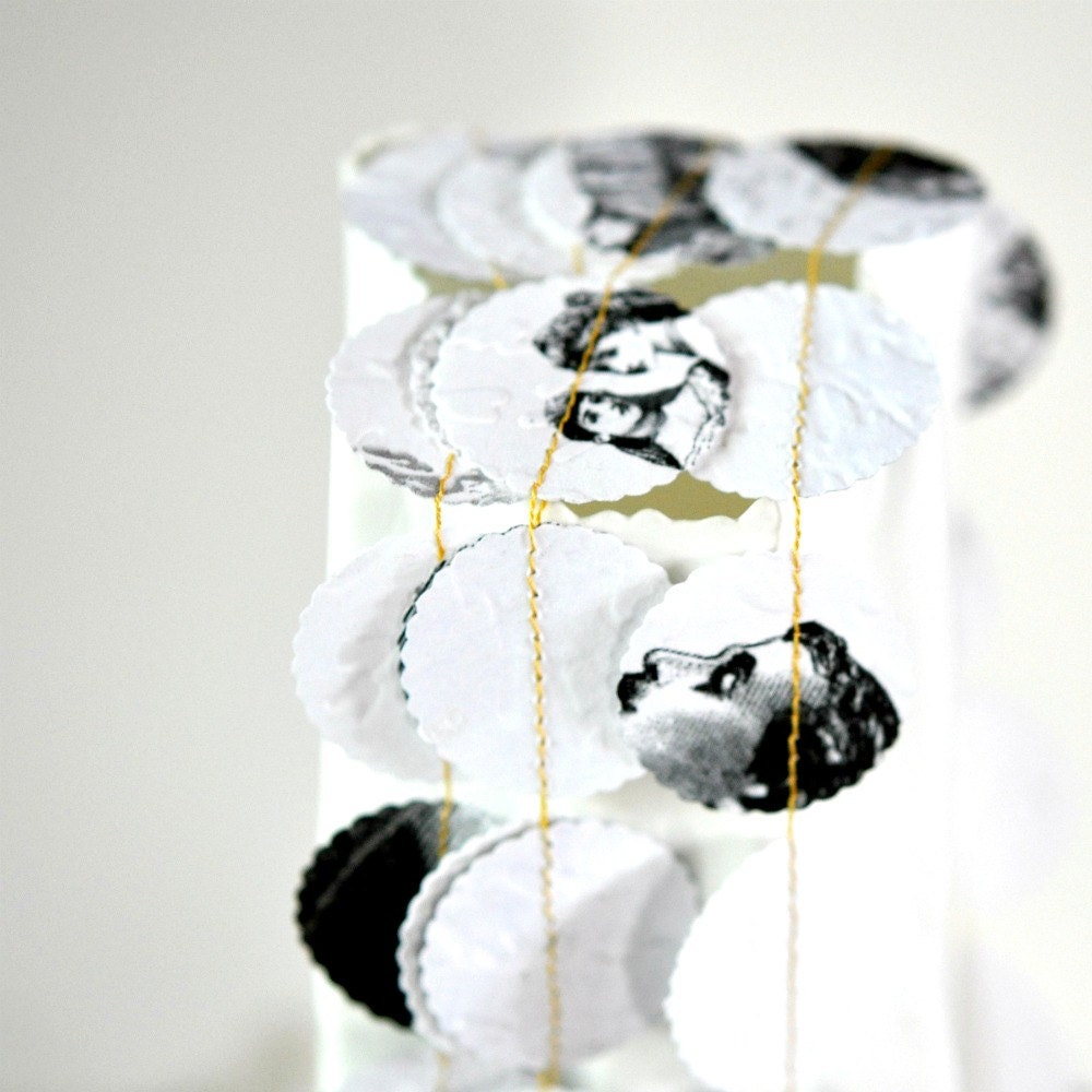 Custom Order for Lynda The Valentines Love  Paper Garland