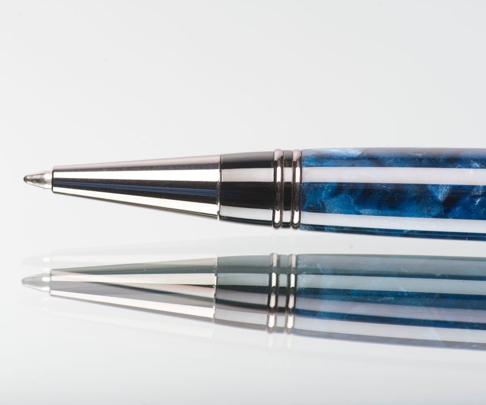 20% ALL PENS On SALE Now Executive custom pen blue handcrafted writing pens This new material is actually emulates the rich contrasting sha