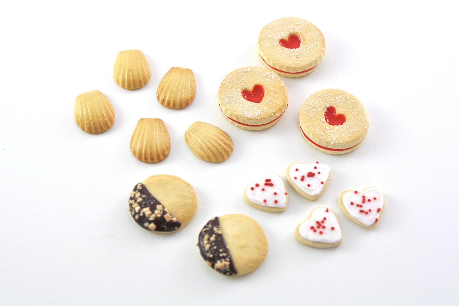 Valentine Party Cookies Food for American Girl Dolls