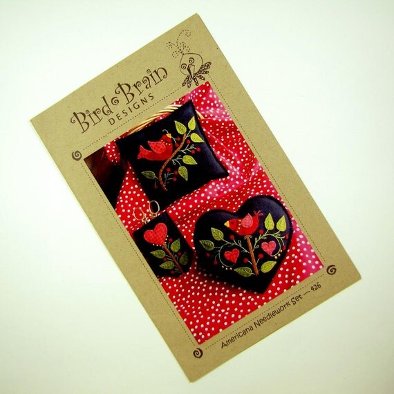 Americana Needlework Set by Bird Brain Designs