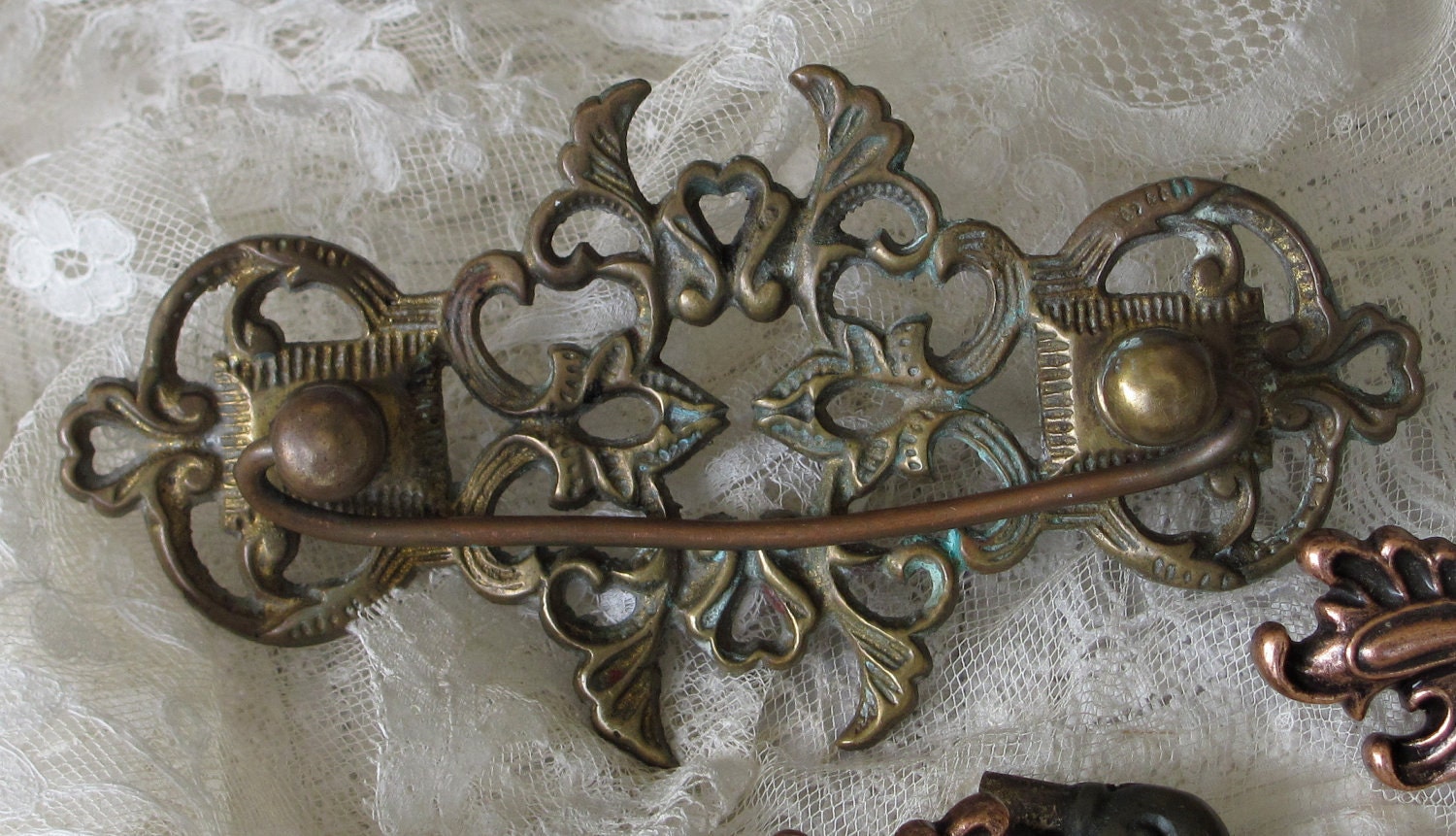 Vintage Drawer Handles Lot of 6