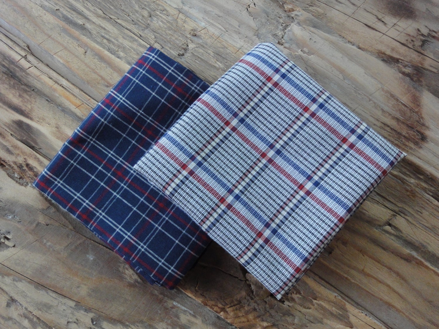 plaid handkerchiefs
