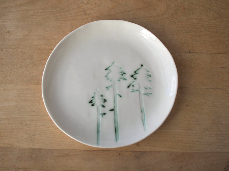 black spruce lunch plate