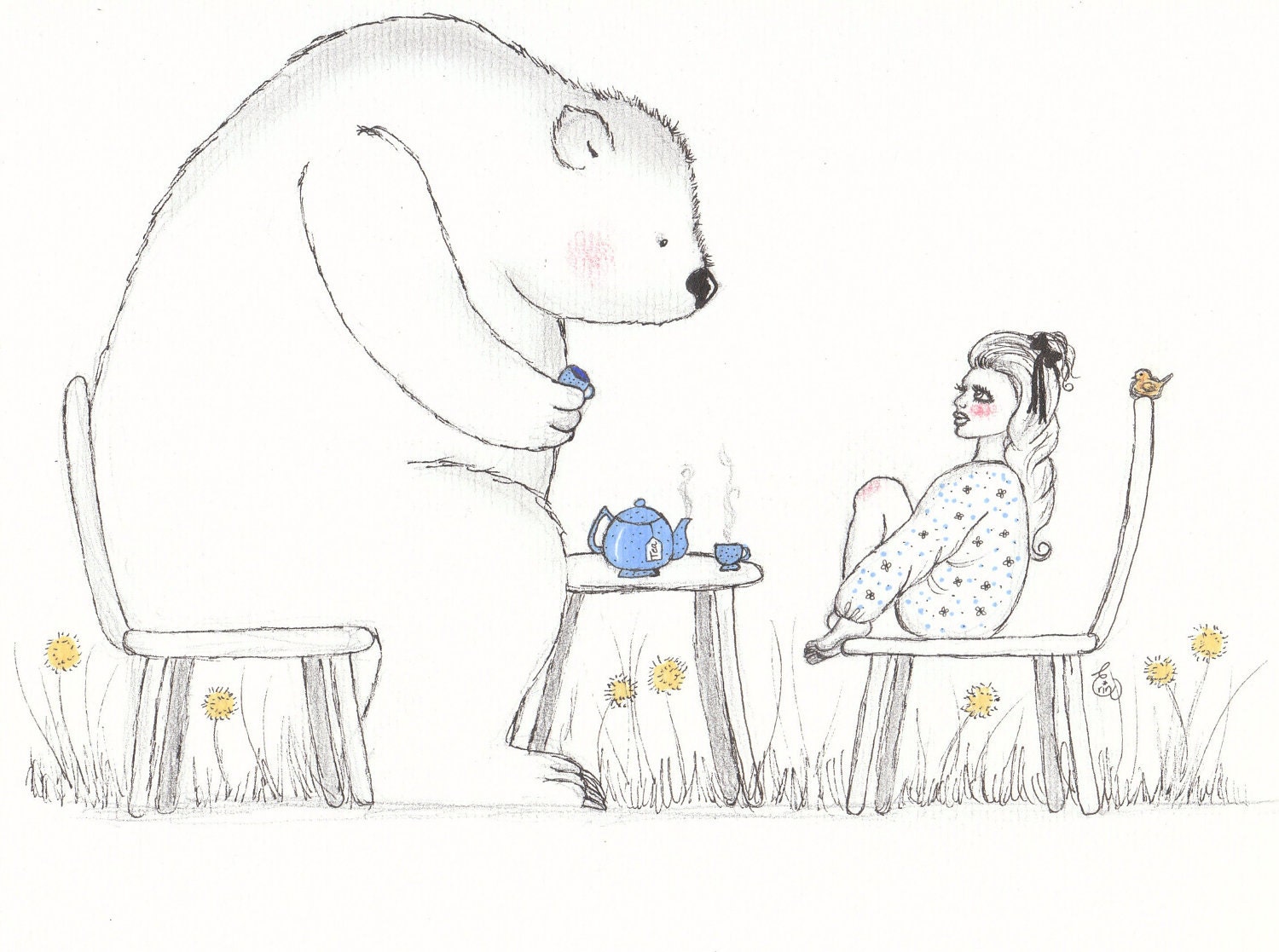 leanne and the bear