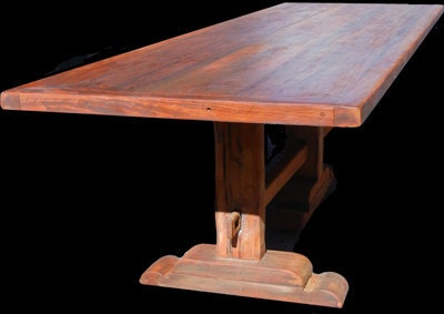 Rustic Dining Table on Favoretsy    Rustic Cypress New Orleans Dining Table