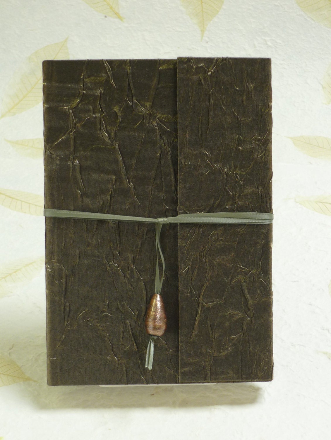 Crushed Fabric covered Journal