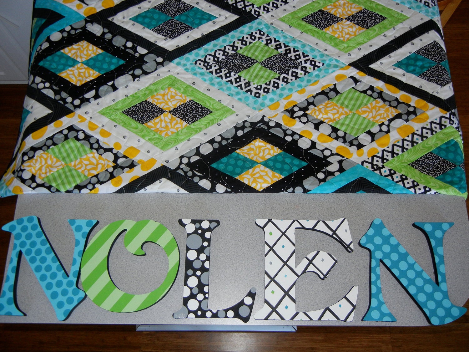 Design Your Own Custom Wooden Nursery Wall Letters