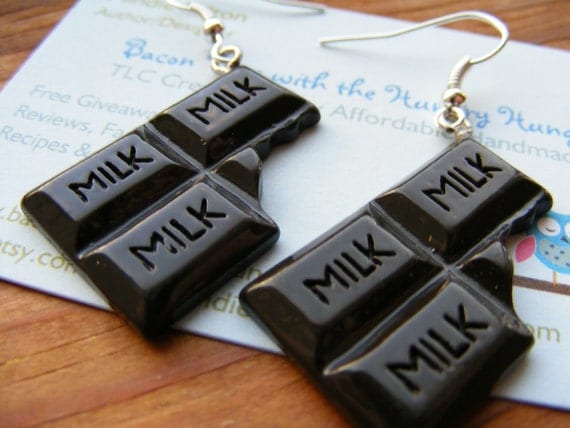 Earrings Chocolate Bliss