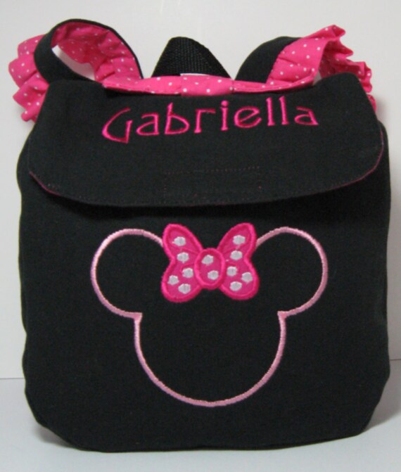 Toddler Minnie Mouse Backpack - Custom Order