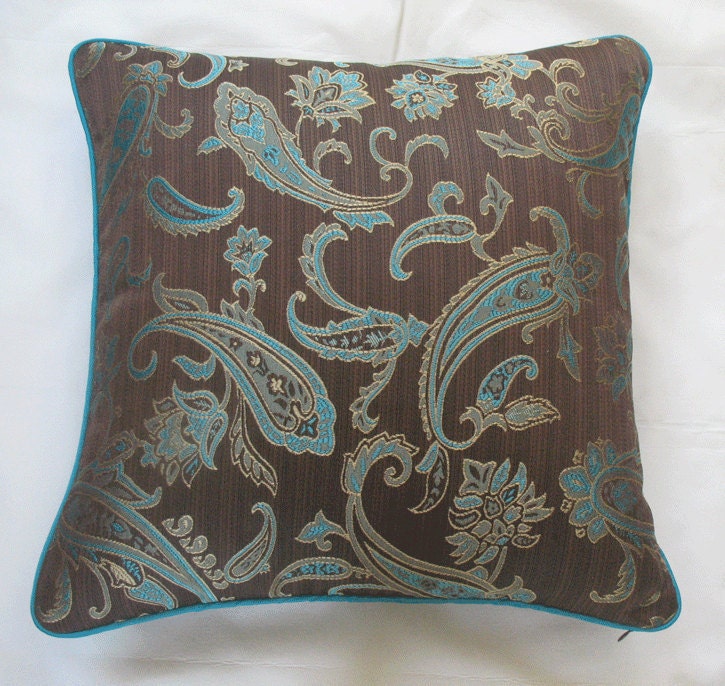 Custom Order for Lisa - 3 paisley cushion cover