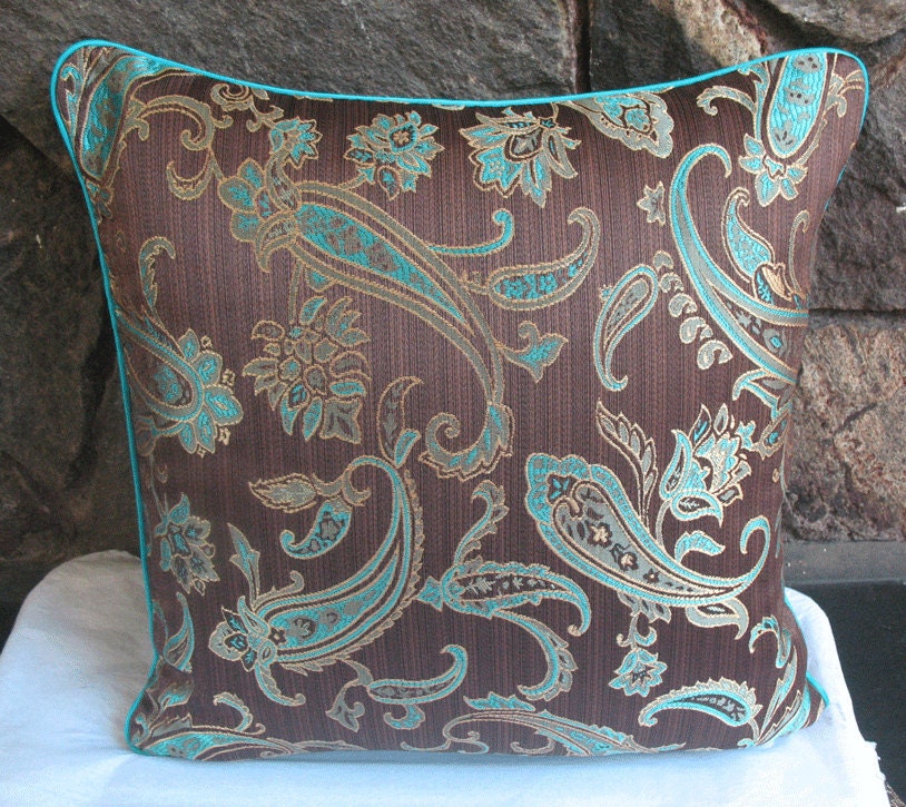 Custom Order for Lisa - 3 paisley cushion cover