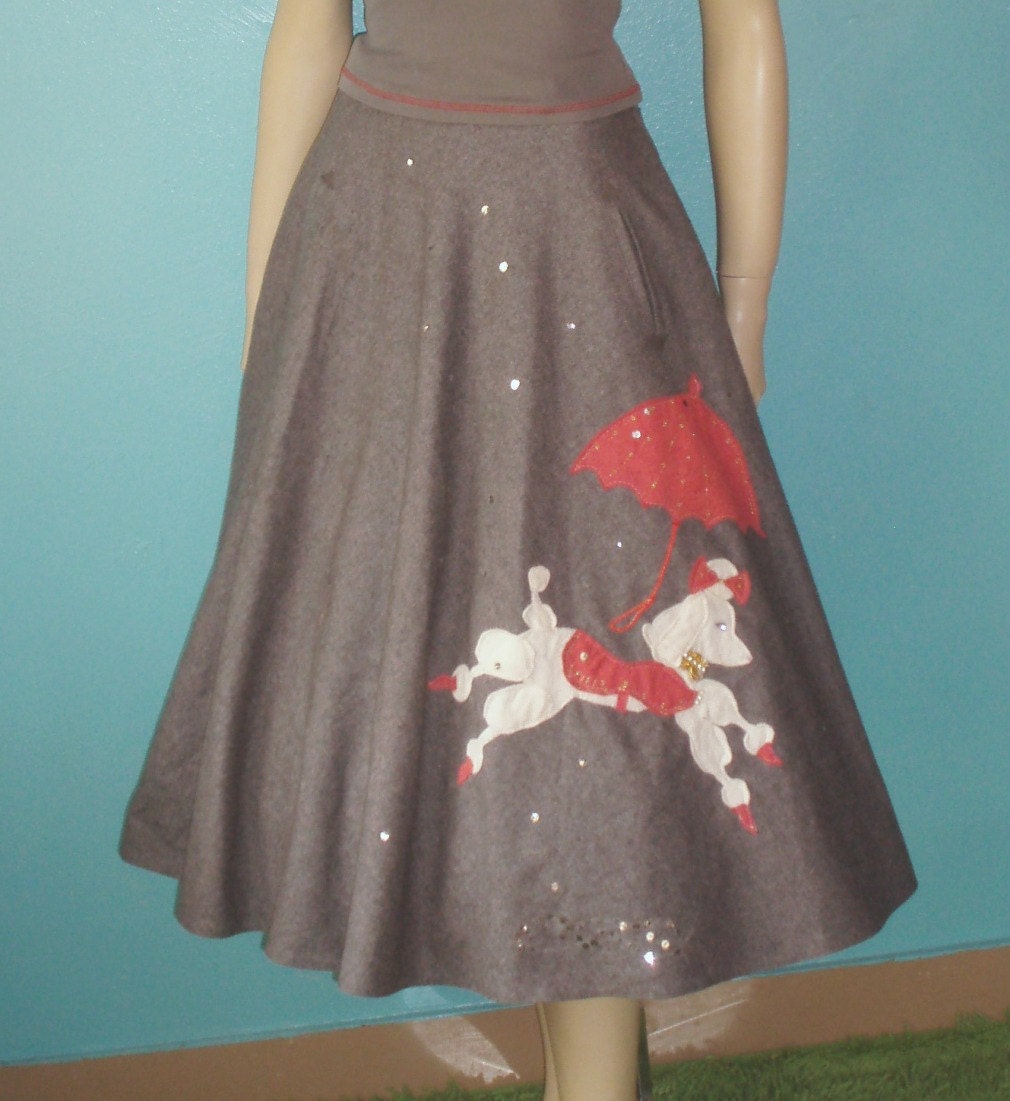 1950s Poodle Skirt