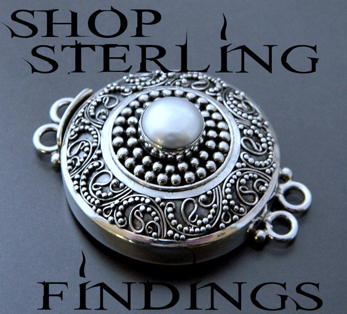 Shop: Sterling Silver Findings & Beads Shop sterling silver findings for other jewelry artists.