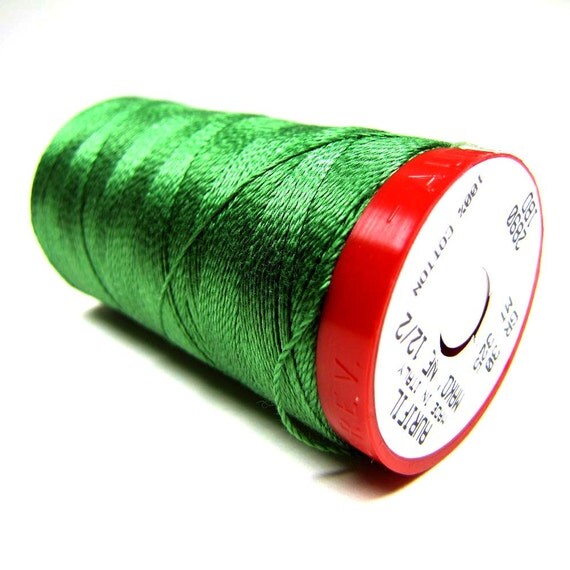 Aurifil Thread Cotton Mako 12 Wt. Medium Green 2890