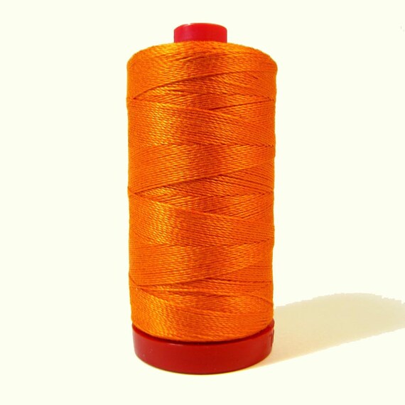 Aurifil Thread 1133 Tangerine 12 Wt. Cotton Mako