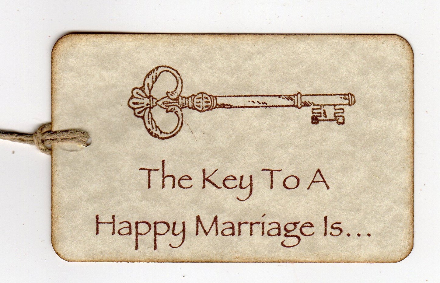 100 Handmade Wedding Wish Tags Advice Cards Favor Tags Escort Cards 