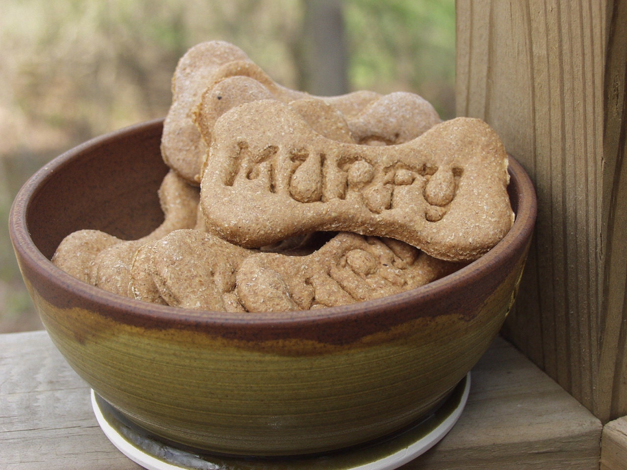 Beef PERSONALIZED Homemade Dog Treats Kirb.Dog Cookies Baked Fresh-Gift Boxed