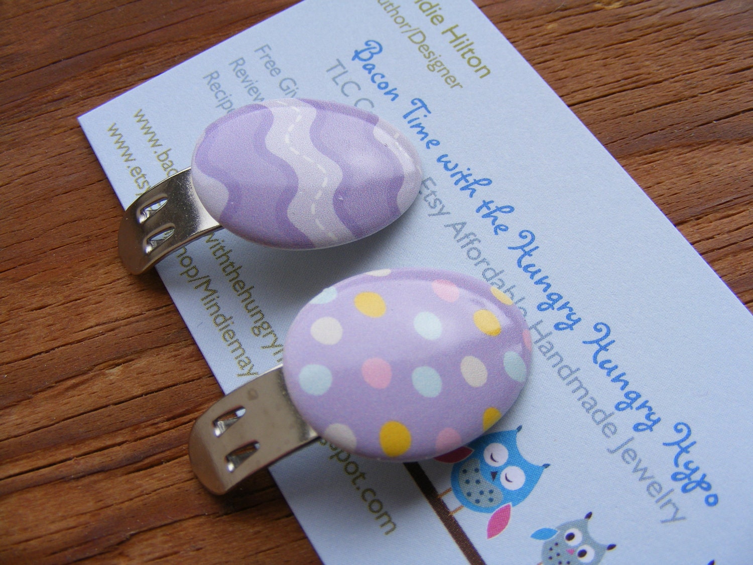 Shoe Clips Easter Eggs (your choice of colors)