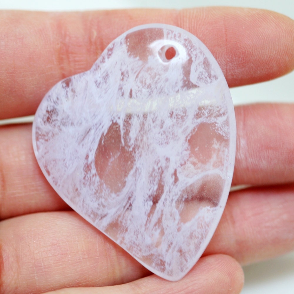 Cherry Quartz Pendant Bead h