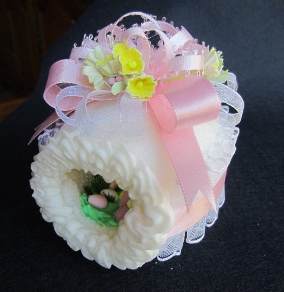 Easter Egg Sugar Panoramic Scene Decoration