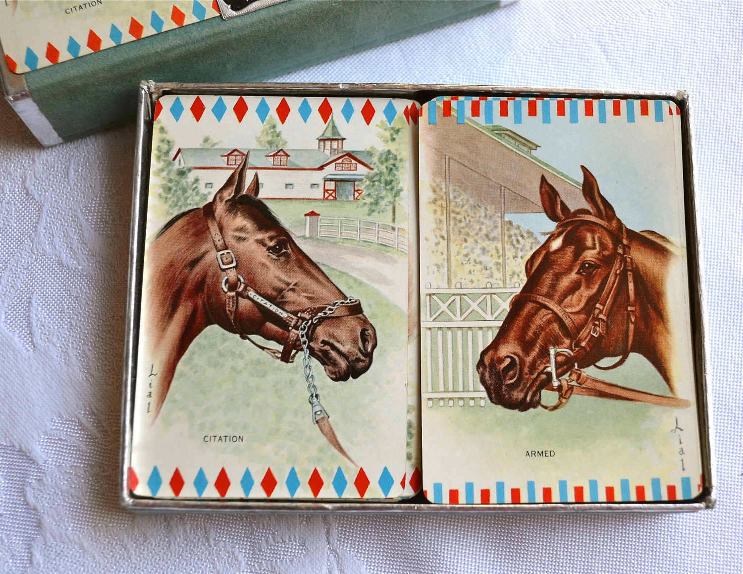 vintage horse playing cards vintage horse playing cards