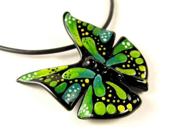 Green & Teal Butterfly