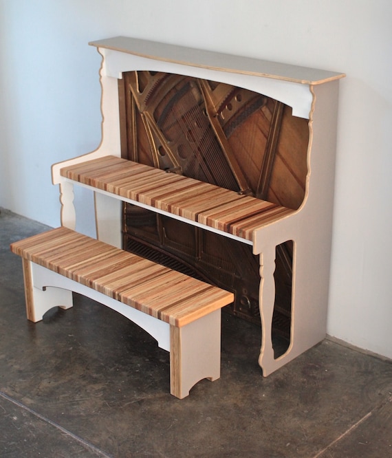 Salvaged Antique Piano Desk // iMac or MacBook (Limited Edition)