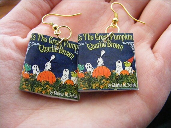 Earrings Great Pumpkin Charlie Brown