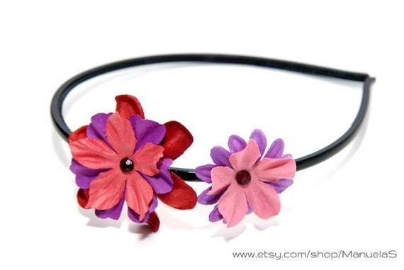 Something Sweet - summer flower hairpiece, headband