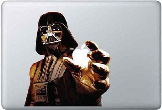 Star Wars -- Mac Decal Macbook Stickers Macbook Decals Apple Decal for Macbook Pro / Macbook Air / iPad / iPad2/iPad3