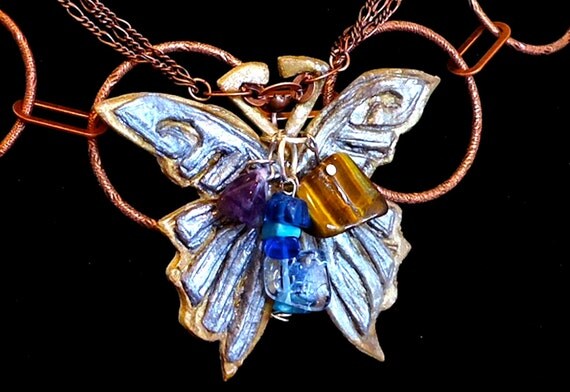 Butterfly Pendant Necklace