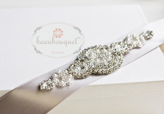 Bridal Sash EMBELLISHMENT For DIY Brides From beauBouquet