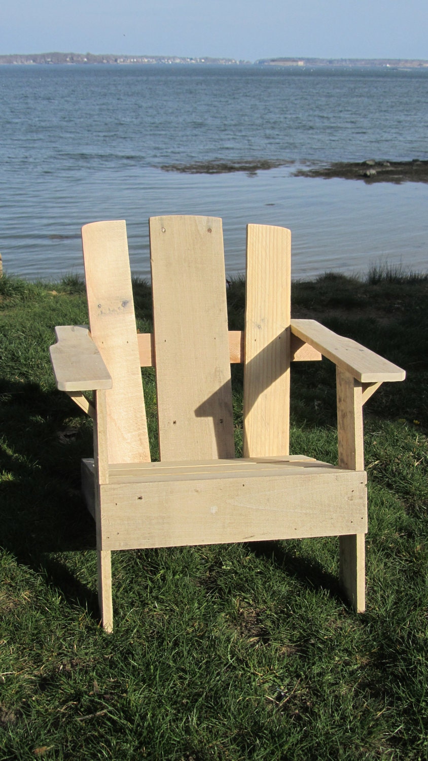 Adirondack silla para niños, hecha a mano en Maine