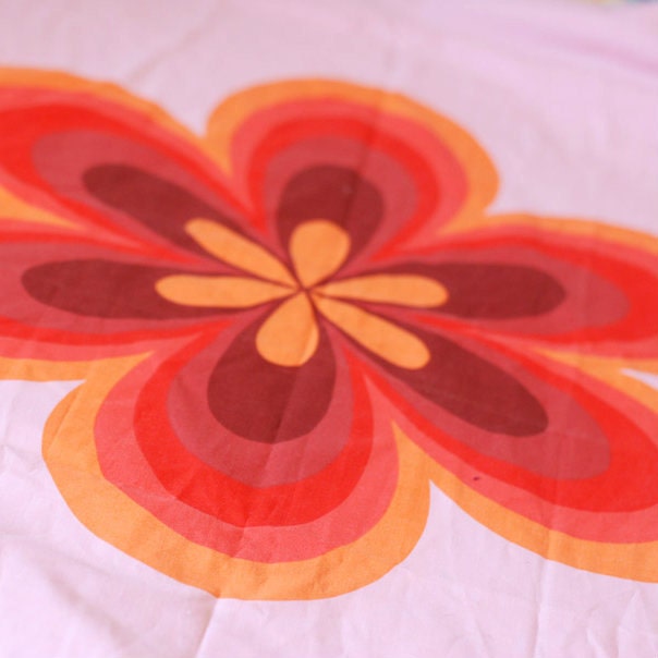 seventies pillowcase