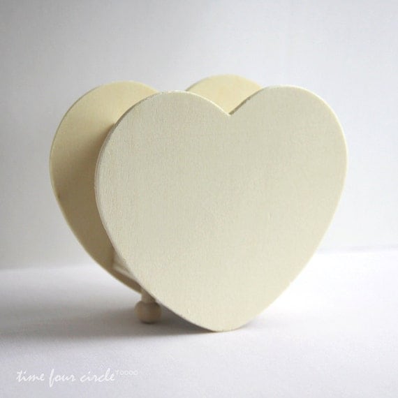 Wooden Heart Saving Bank - ($7.5)