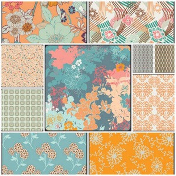 Queen Size Quilt, Rag, Summerlove, 2 palettes to choose from, ALL NATURAL, fresh modern handmade bedding