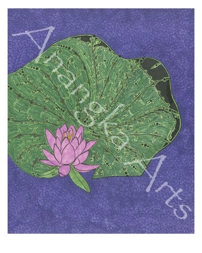 Lotus for Kaya Fine Art Print 8 x 10