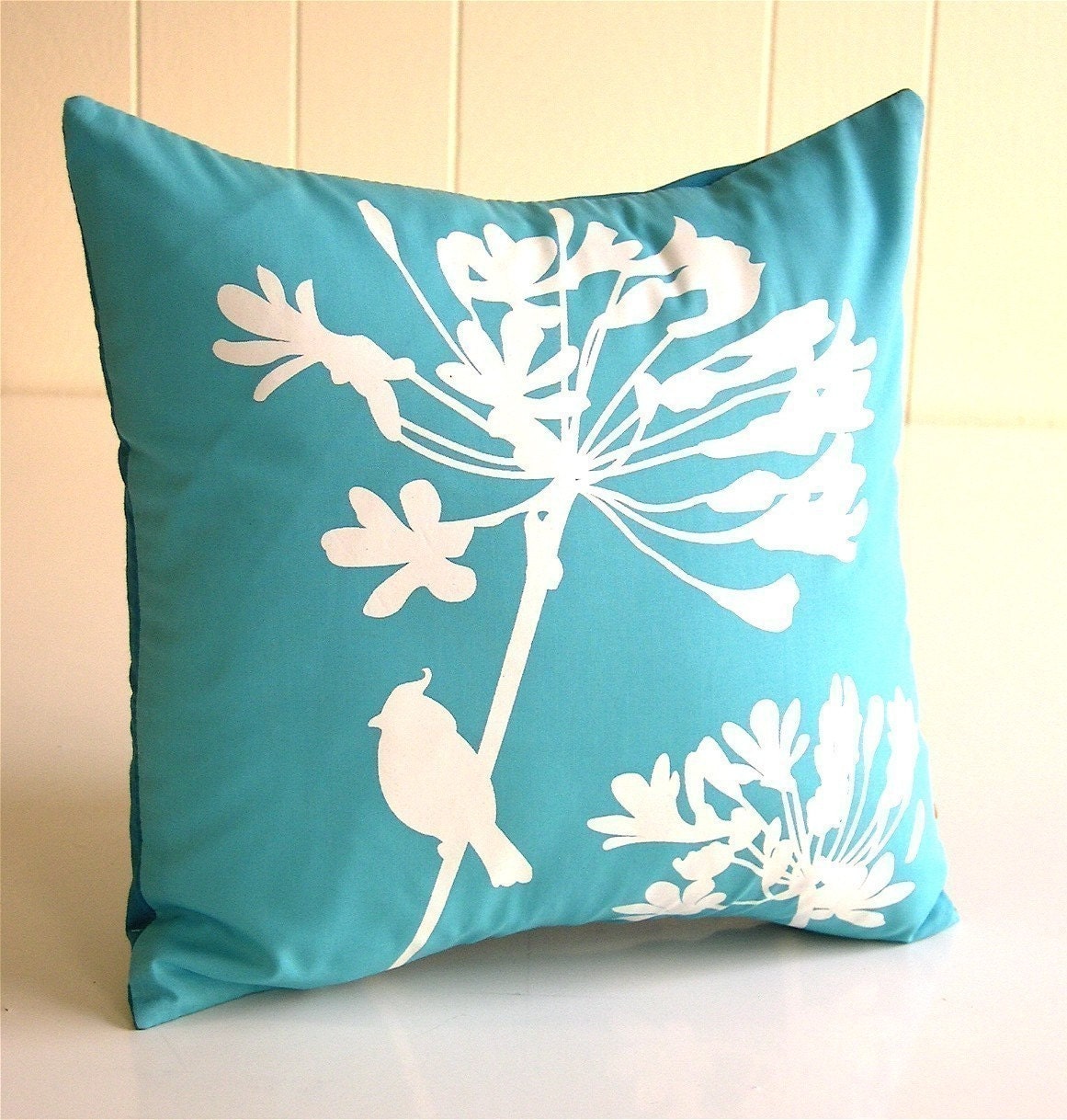 blue accent pillow Blue accent pillow, Decorating details, Pillows
