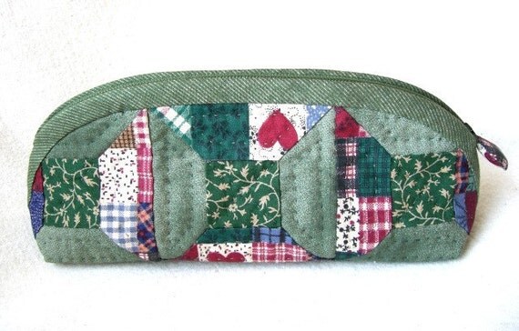 Patchwork Pen Case-Thread Spool