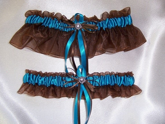 turquoise and purple wedding garters turquoise and purple wedding garters