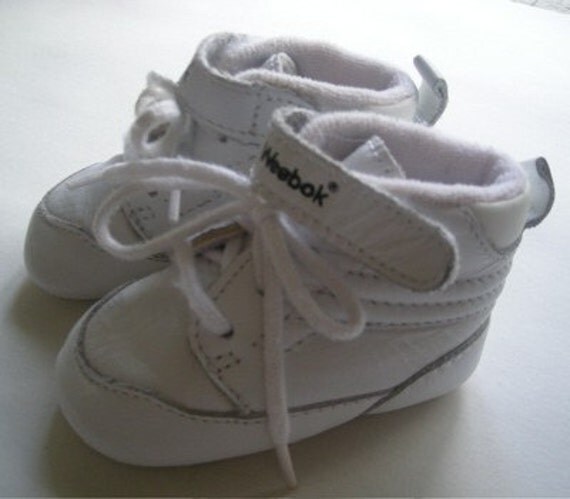 Toddler Sneakers on Weebok Baby Hi Tops Sneakers By Oliverosevintage On Etsy
