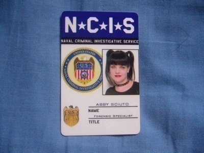 NCIS Abby Sciuto ID Card Forensic Specialist Costume custom and personalized NCIS Abby Sciuto ID Card Forensic Specialist Costume custom and personalized