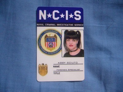 NCIS Abby Sciuto ID Card Forensic Specialist Costume custom and personalized