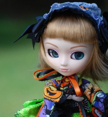 Halloween Treats WaLoli Kimono for Pullip Blythe or Fashion Doll Barbie
