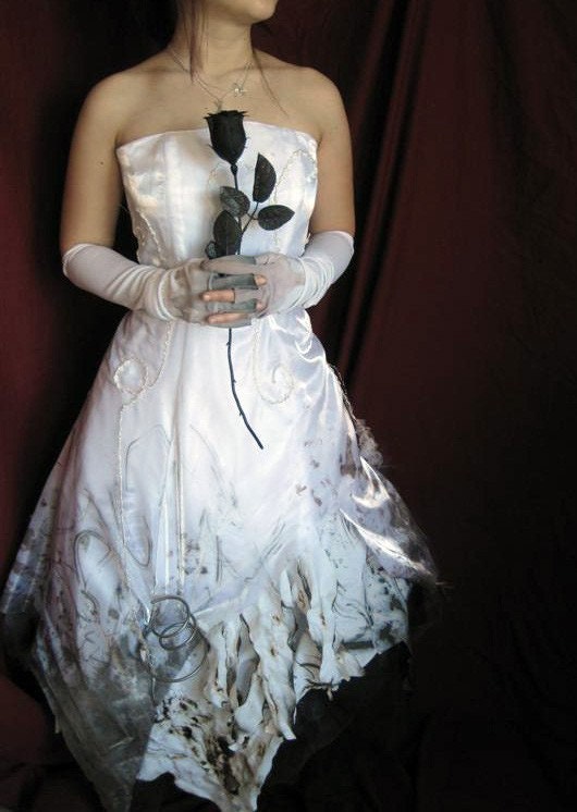 Distressed Wedding Gown corpse bride From axoloti