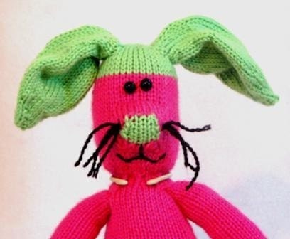 PDF - Sock Bunny Knitting Pattern