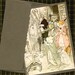 1986 'The Hare and the Tortoise' Arthur Rackham Green Tiger Press Blank Note Card with Envelope