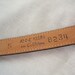 Red Lion--ANNE KLEIN Leather Belt for CALDERON 80s